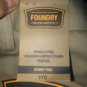 Foundry Big & Tall Kaki Pants